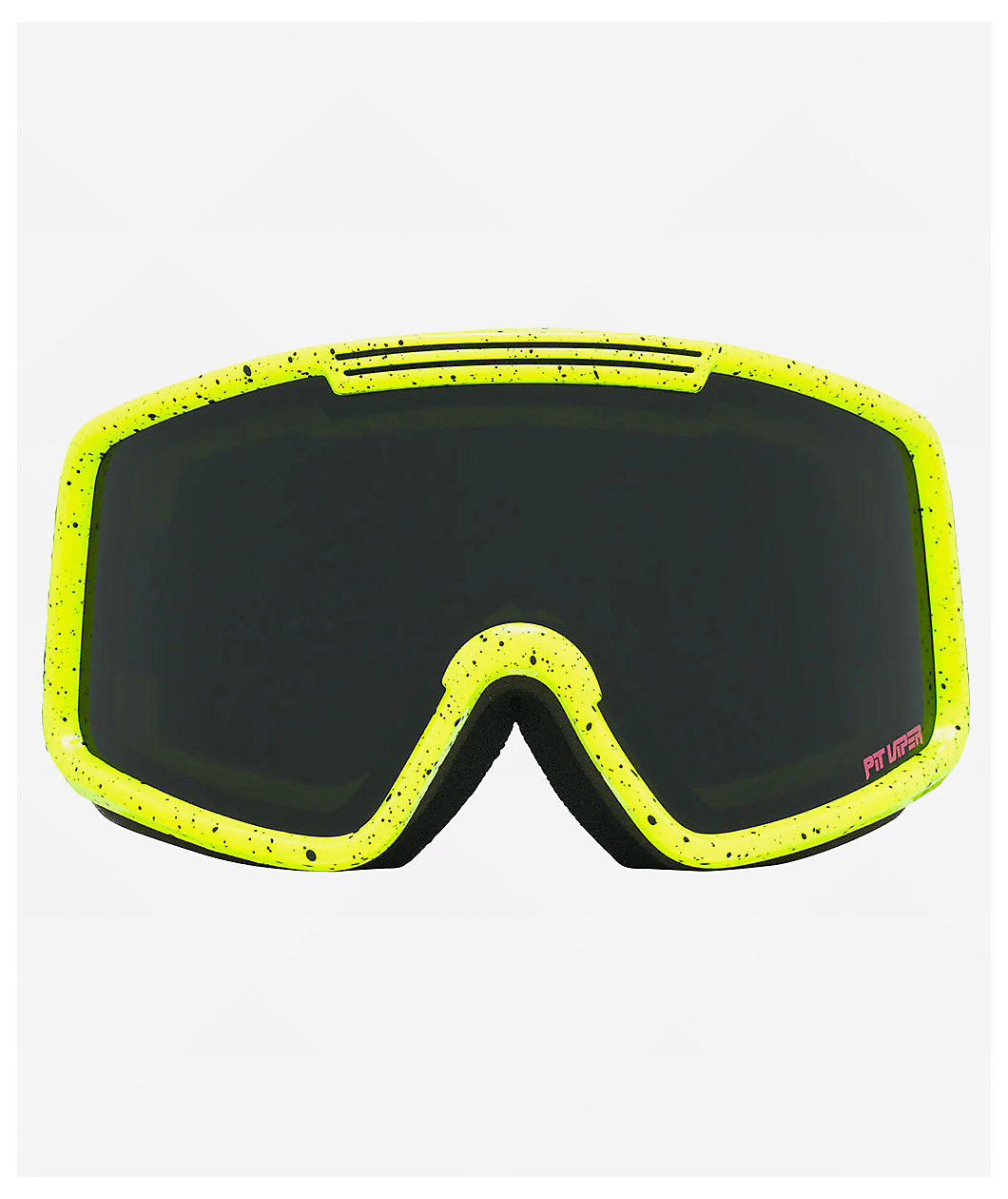 Pit Viper French Fry The Surge Black & Yellow Snowboard Goggles