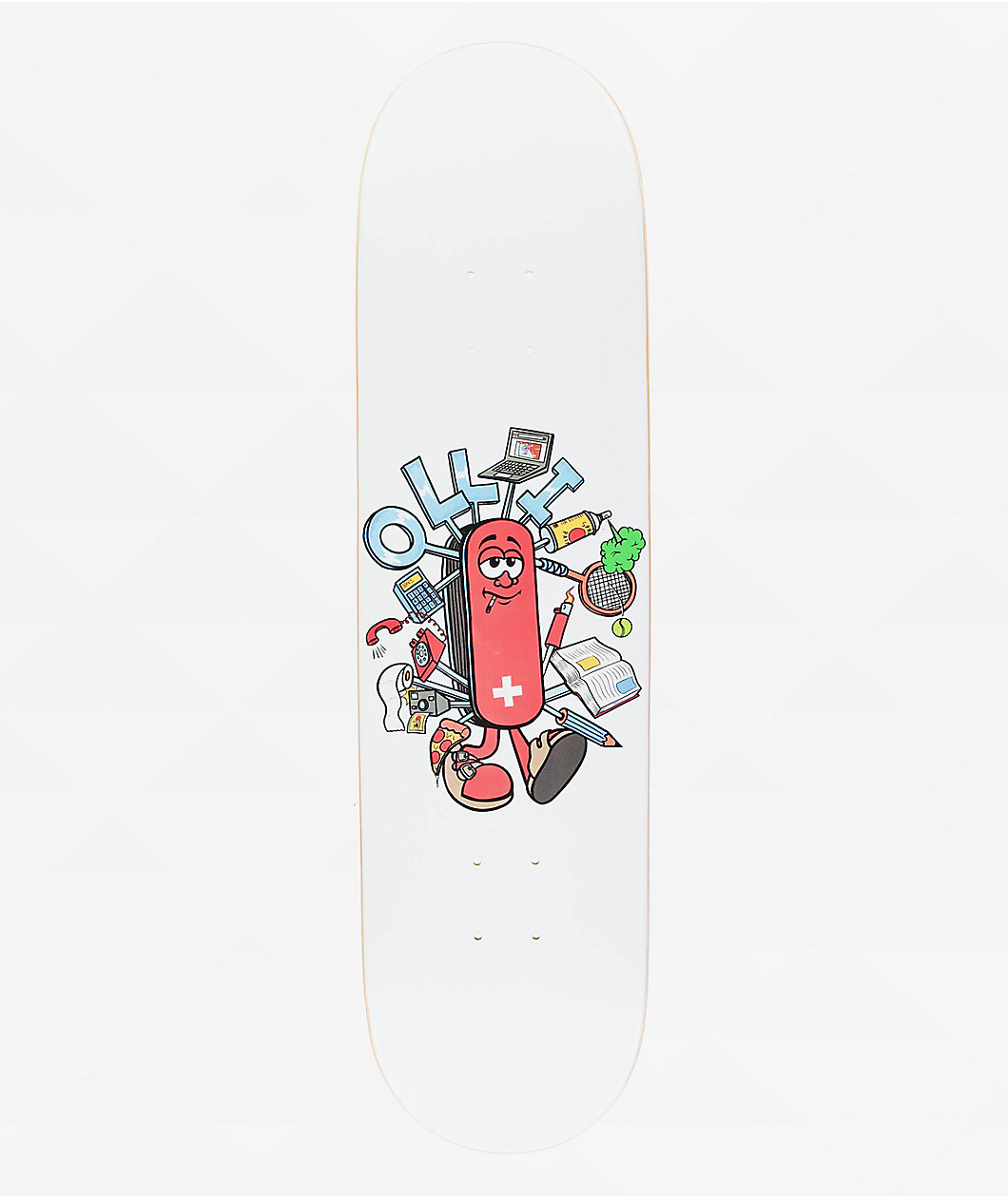 Pizza Olli Debut 8.25" Skateboard Deck