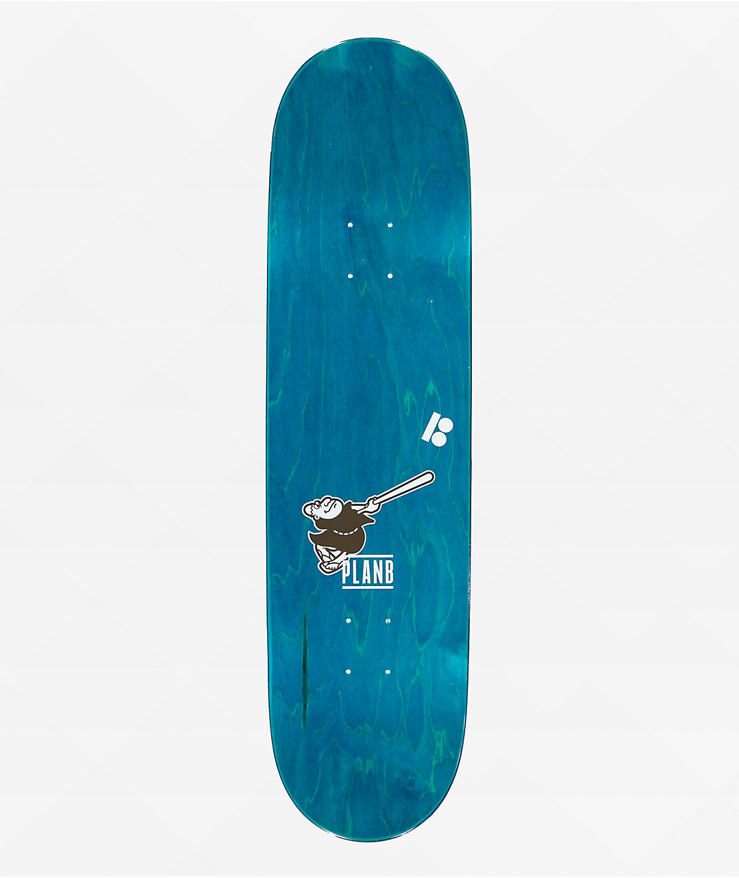 Plan B x San Diego Padres Pinstripe 8.5" Skateboard Deck
