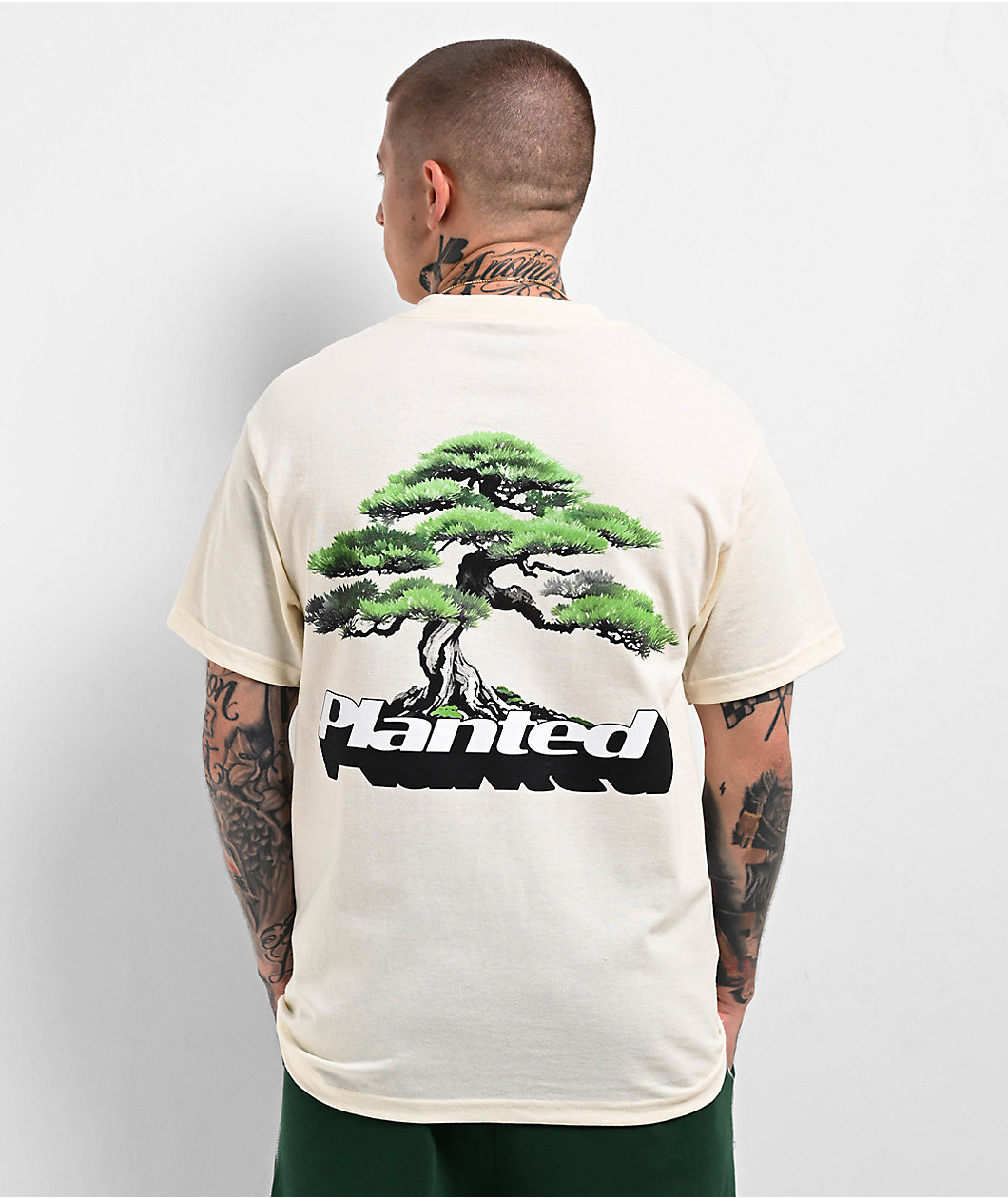 Planted Bonsai Cream T-Shirt