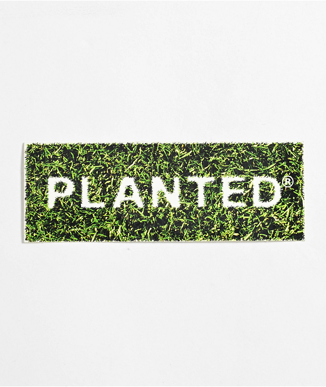 Planted Grass Bar Logo Sticker