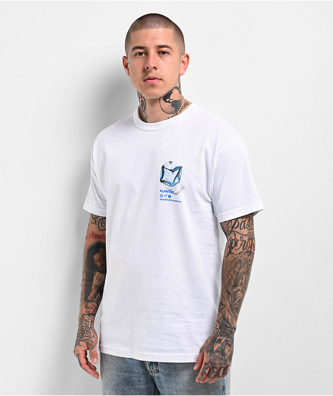 Planted Ice Dice White T-Shirt