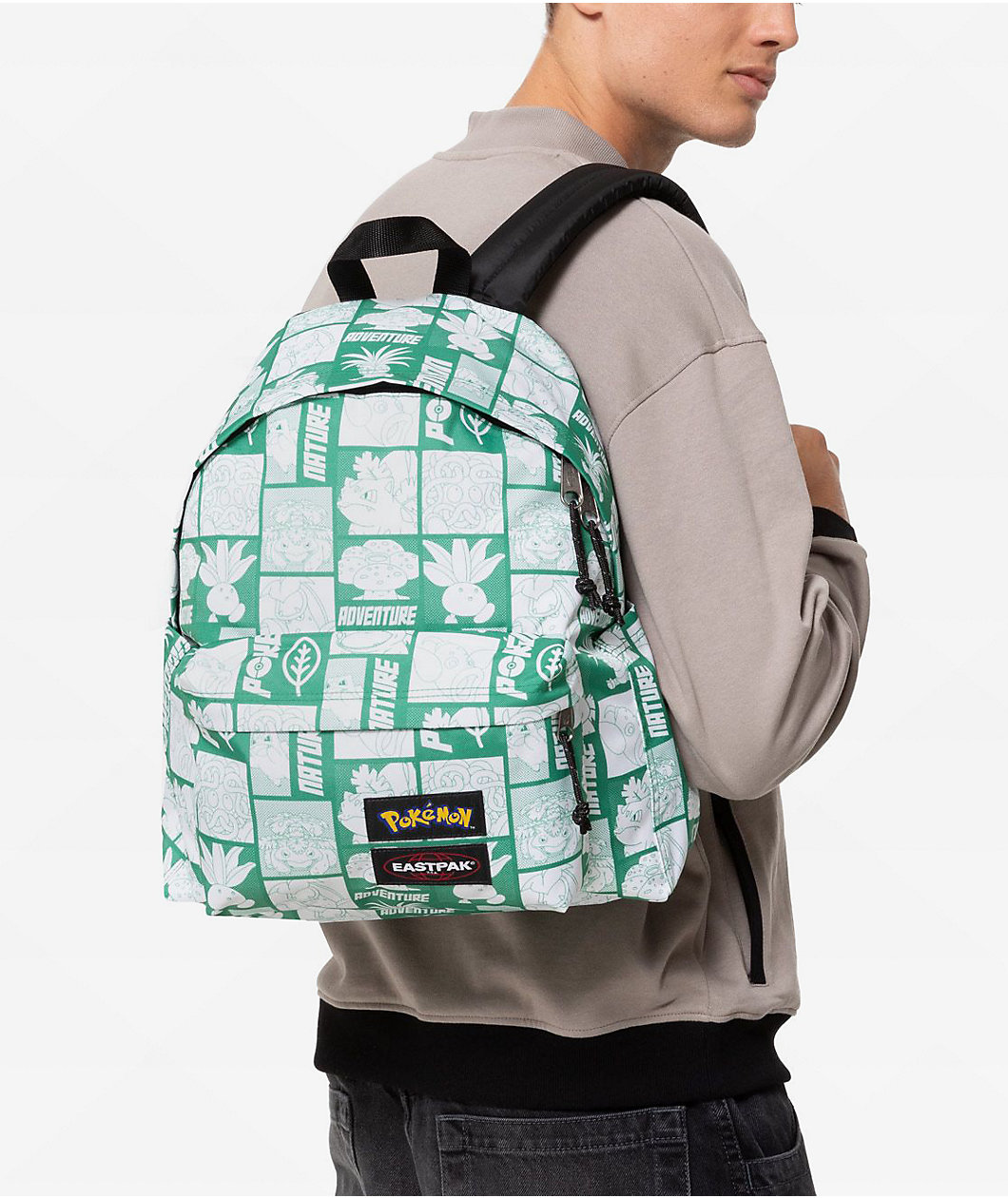 Pokémon x Eastpak Day Pak'r Grass Green Backpack