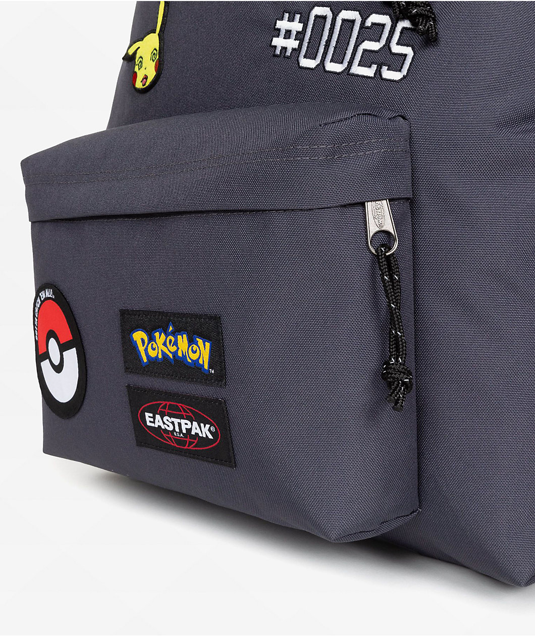 Pokémon x Eastpak Day Pak'r Patches Grey Backpack