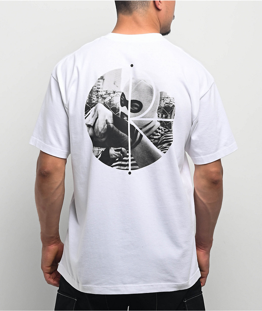 Polar Fill Logo Klez White T-Shirt