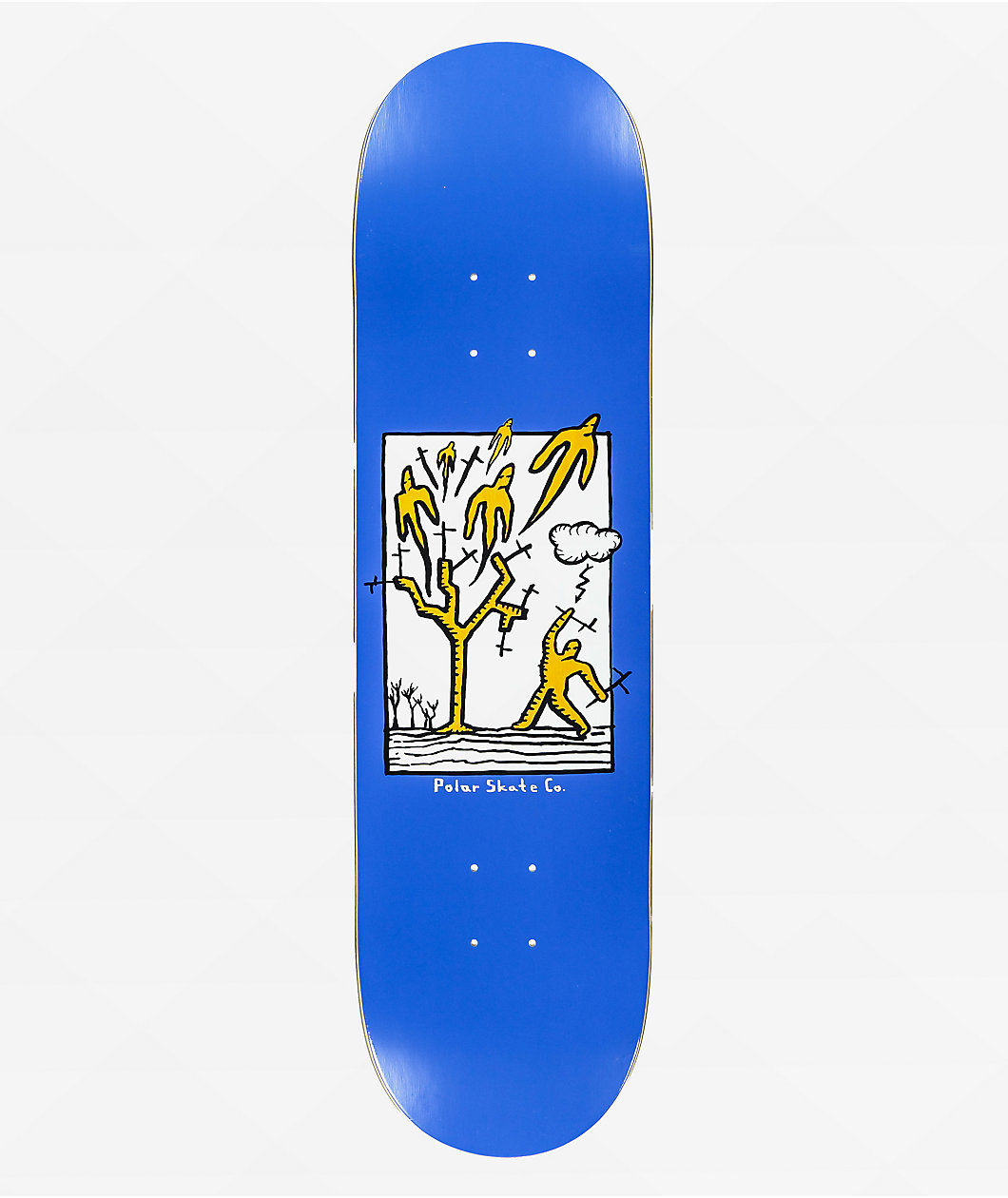 Polar Heaven Blue 8.5" Skateboard Deck
