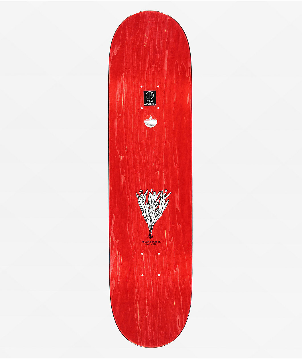 Polar Heaven White 8.25" Skateboard Deck