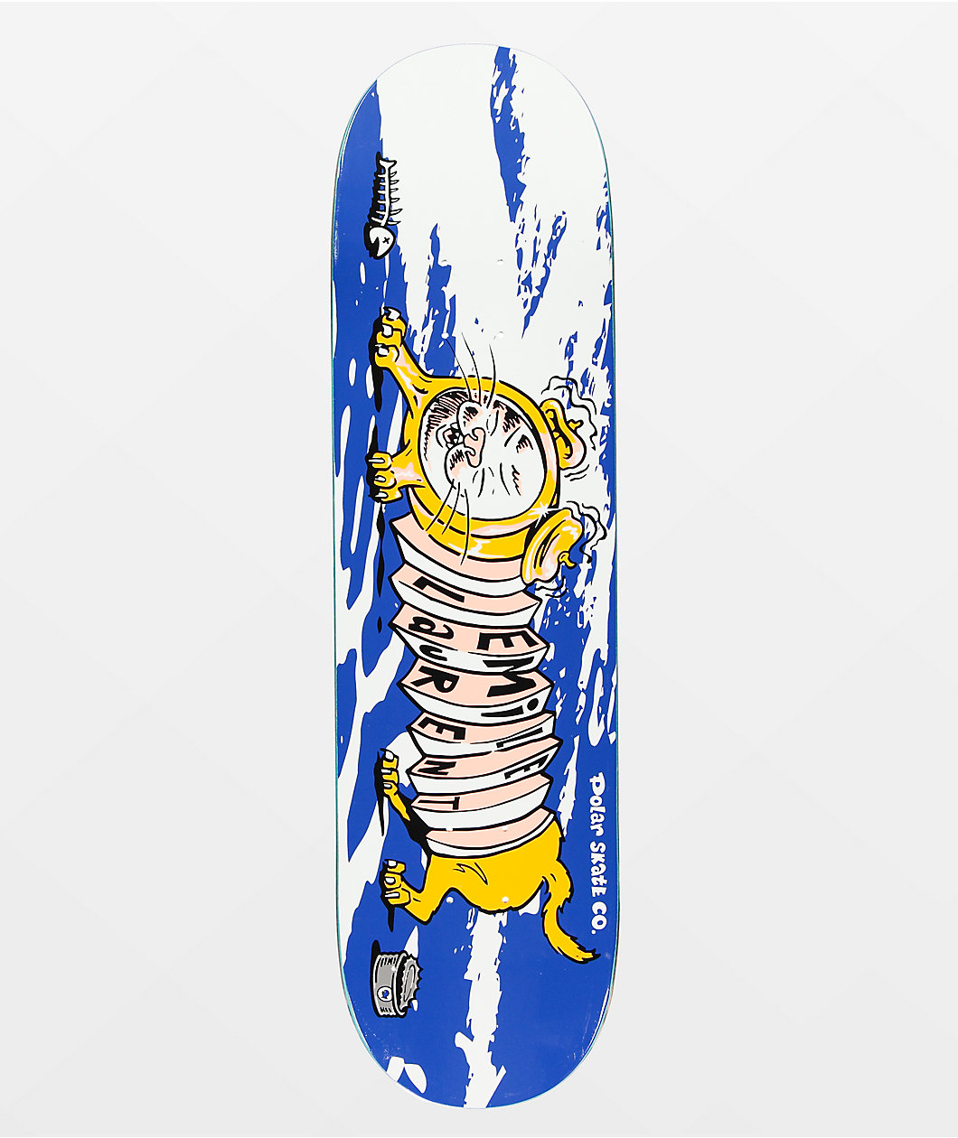 Polar Laurent Accordion Dog 8.375" Skateboard Deck