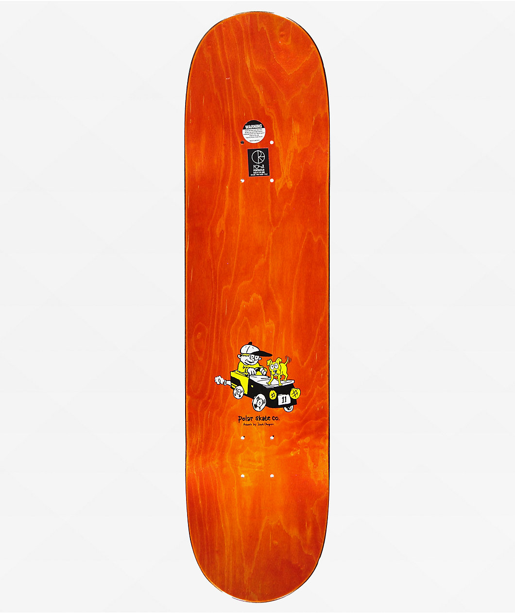 Polar Laurent Bus Stop 8.0" Skateboard Deck