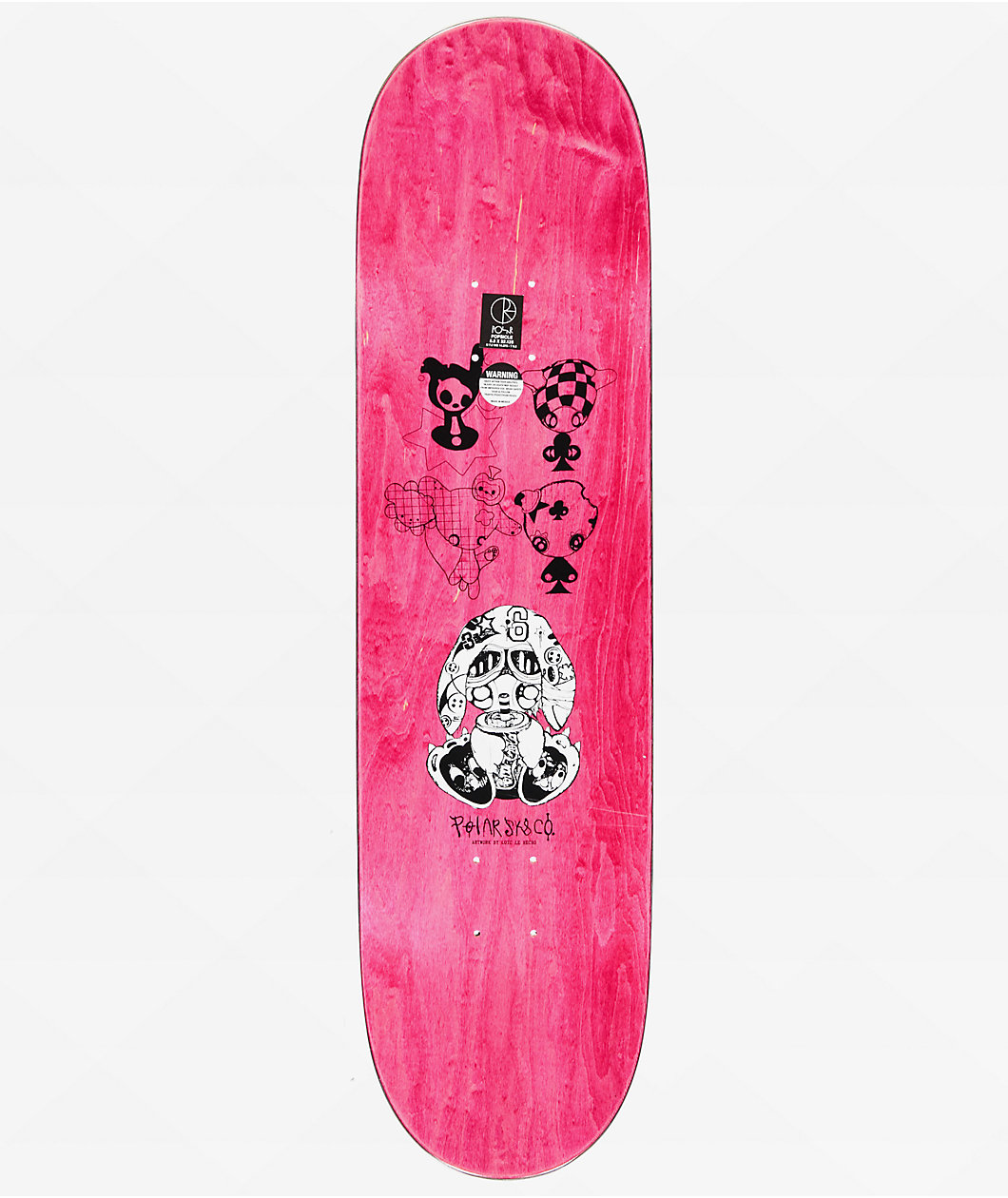 Polar Platt Casino 8.5" Skateboard Deck