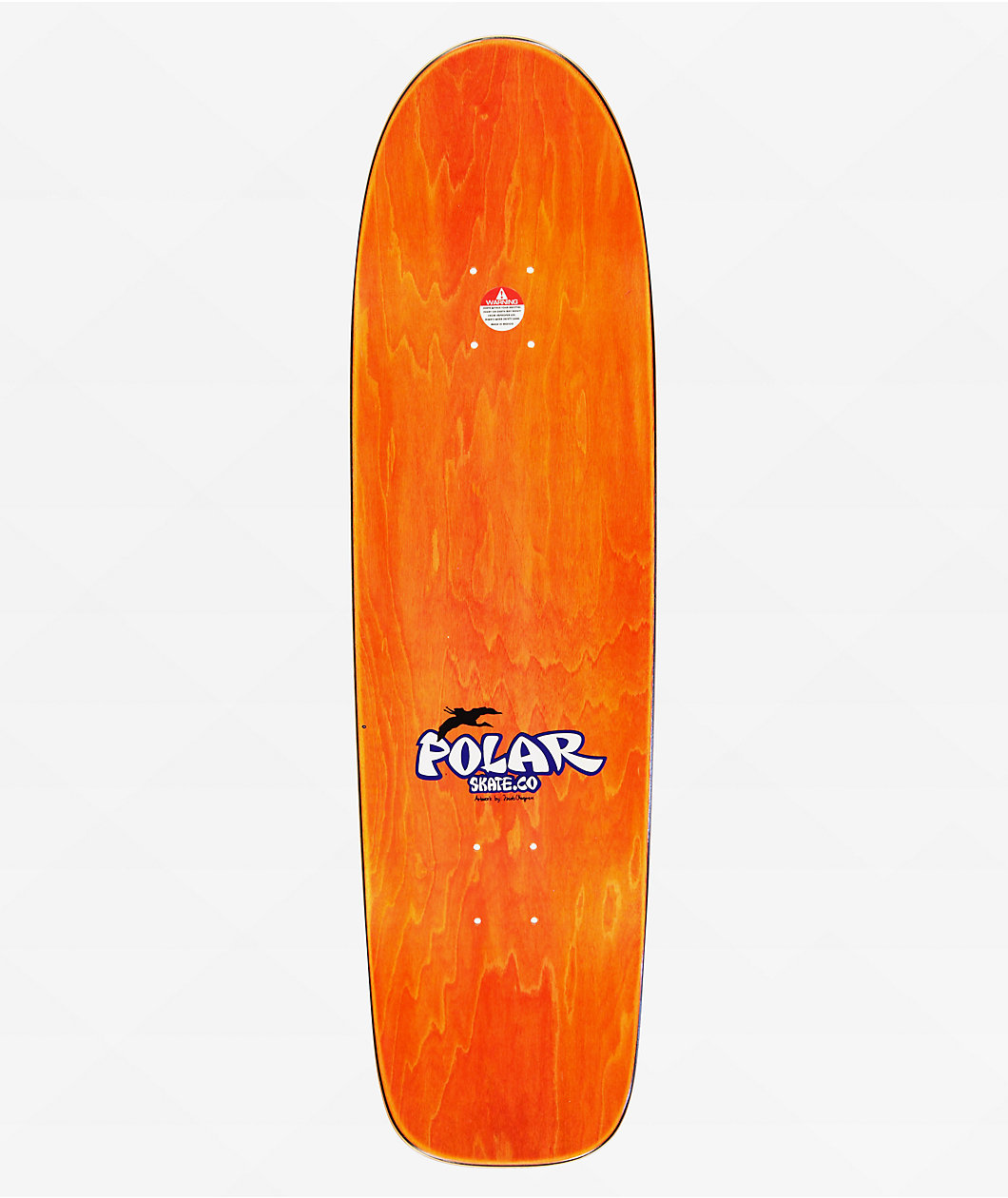 Polar Shin Mt. Fuji Wheel Wells 8.75" Cruiser Skateboard Deck