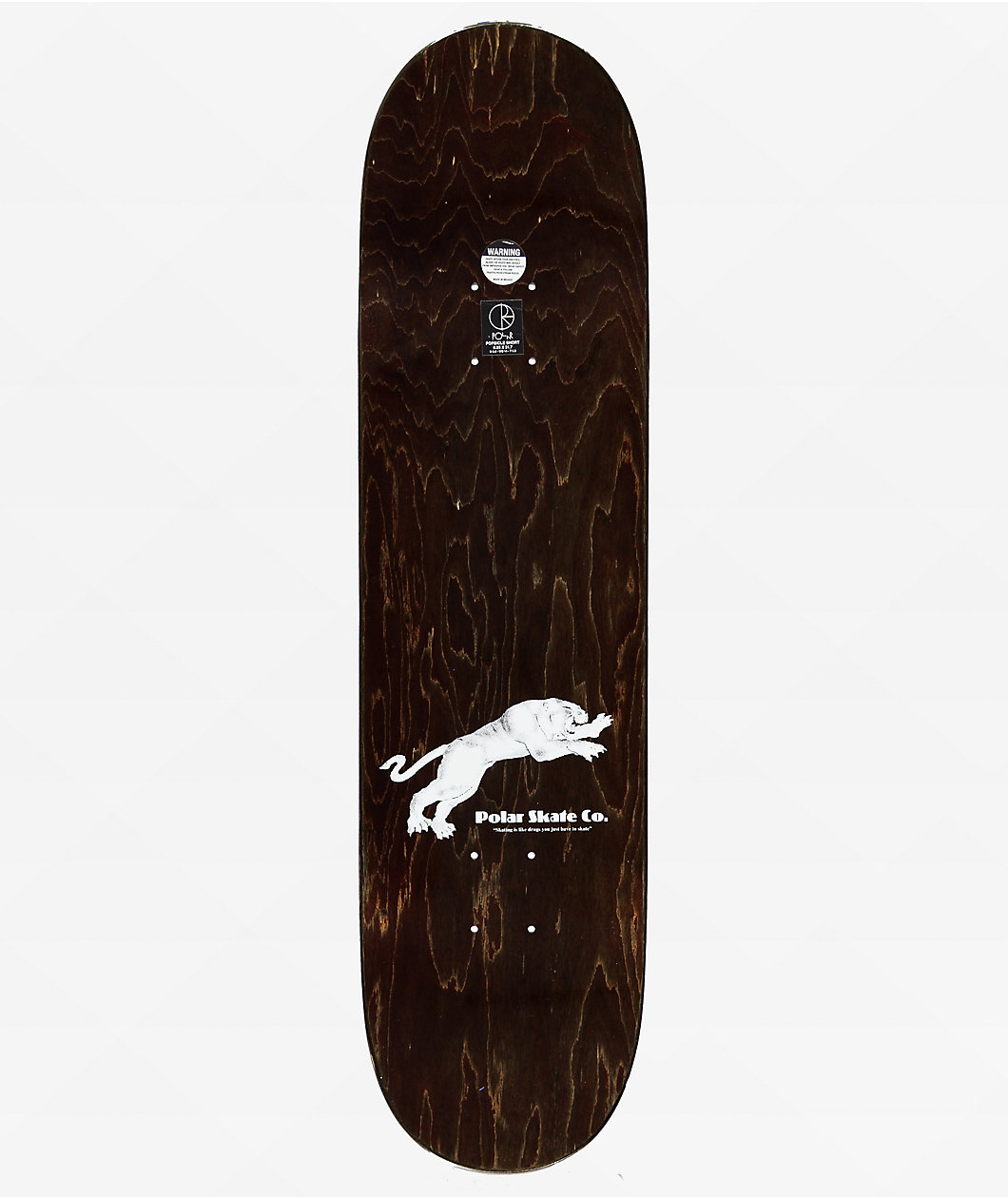 Polar Stenström Tape And Panther 8.25" Skateboard Deck