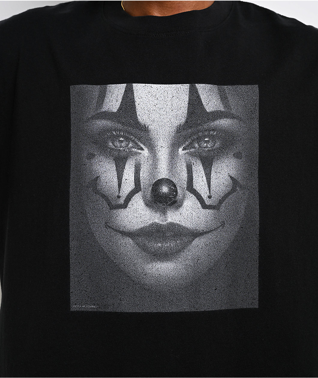 Popular Demand Face Paint Black T-Shirt