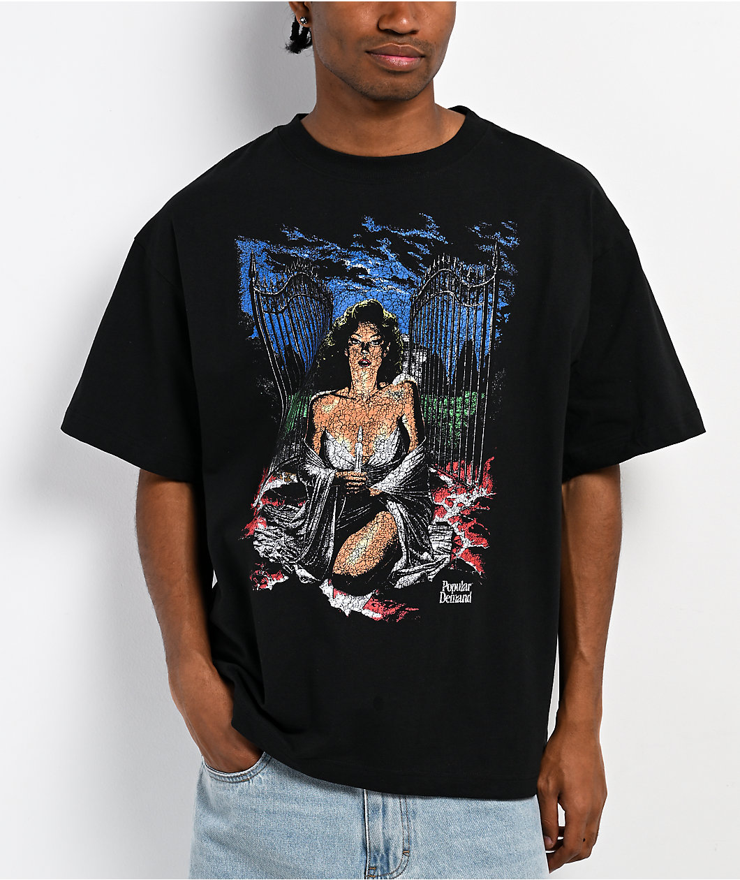 Popular Demand Gates Black T-Shirt