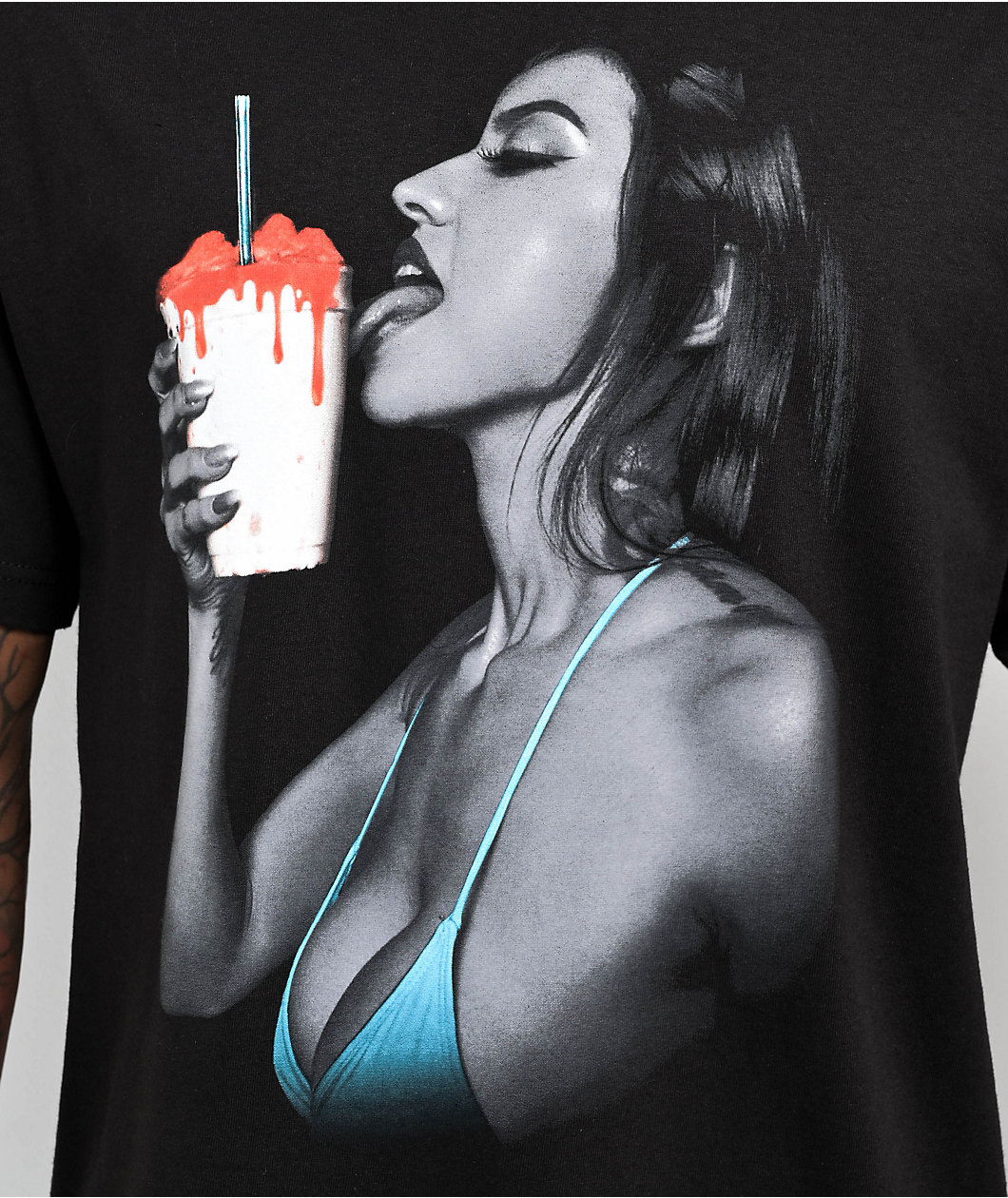 Popular Demand Slushy Black T-Shirt