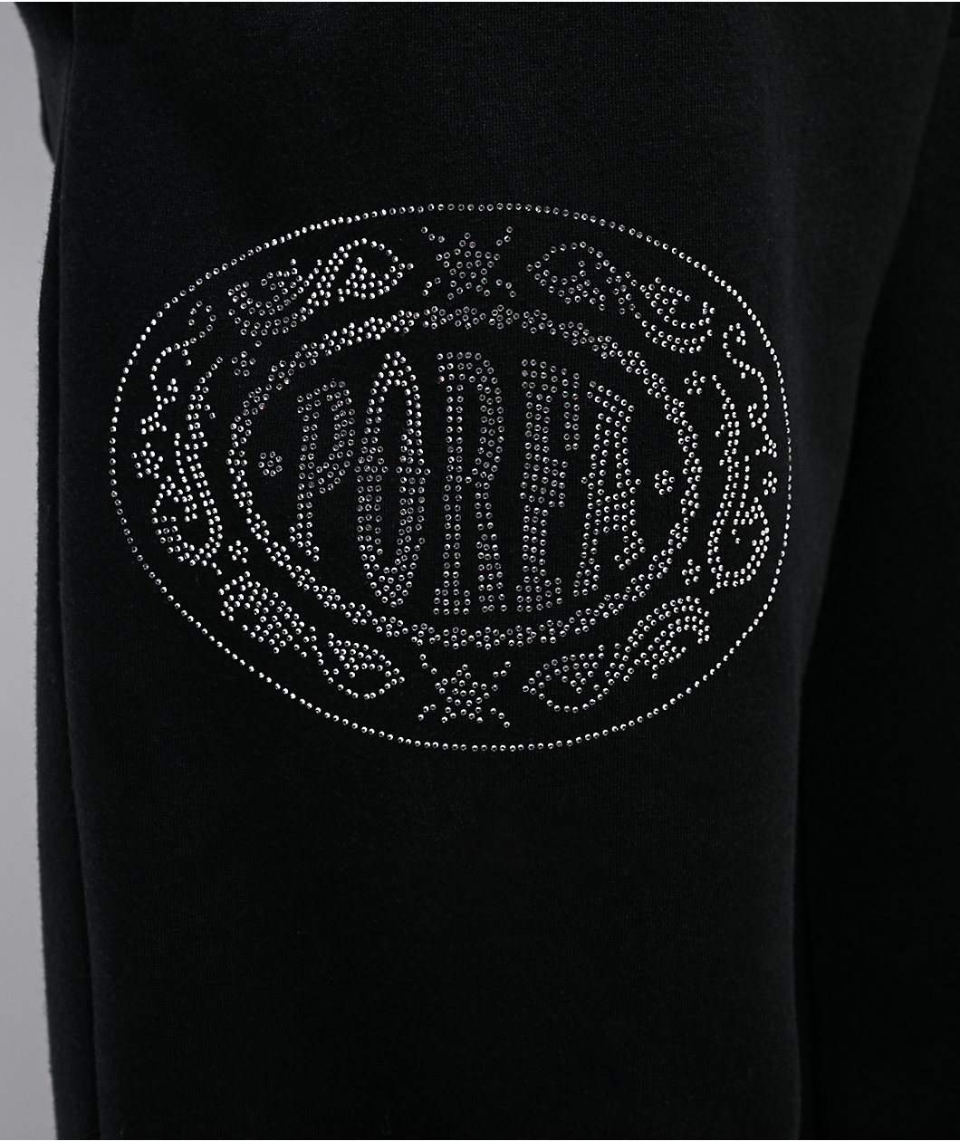 Porfa Stones Black Baggy Sweatpants
