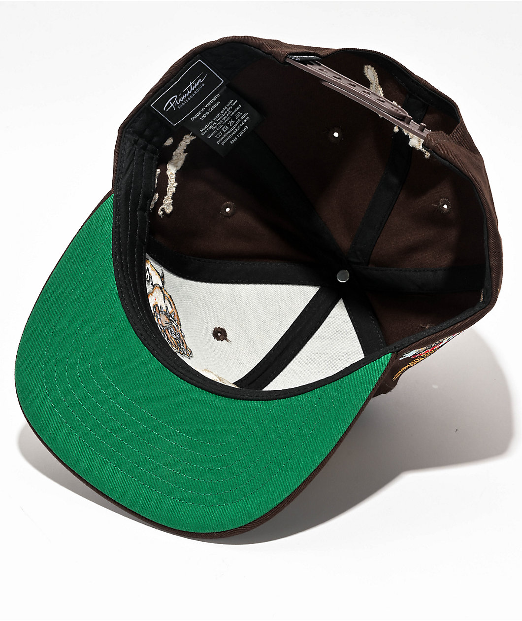 Primitive Altar Brown Snapback Hat