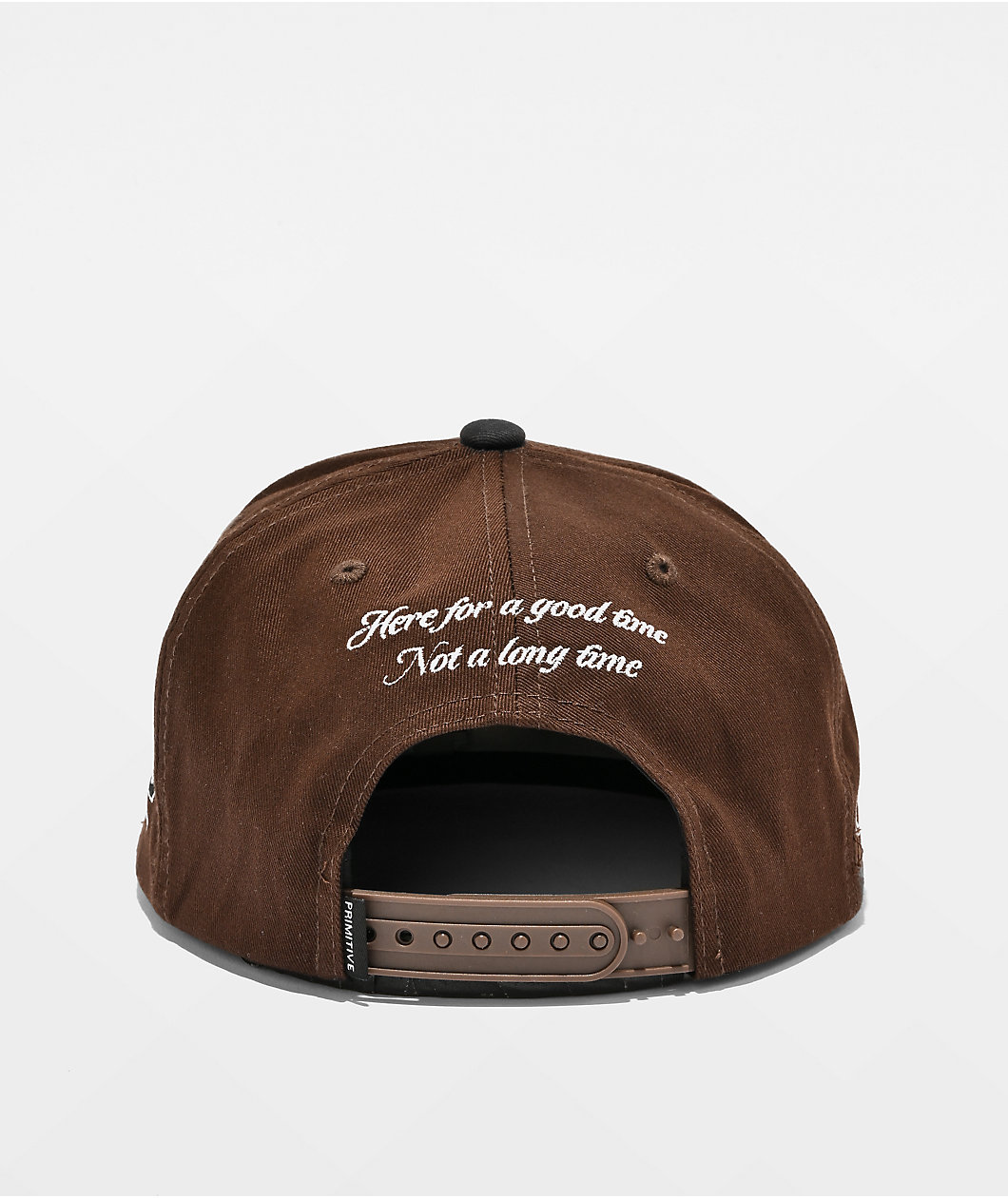 Primitive Blackjack Brown Snapback Hat