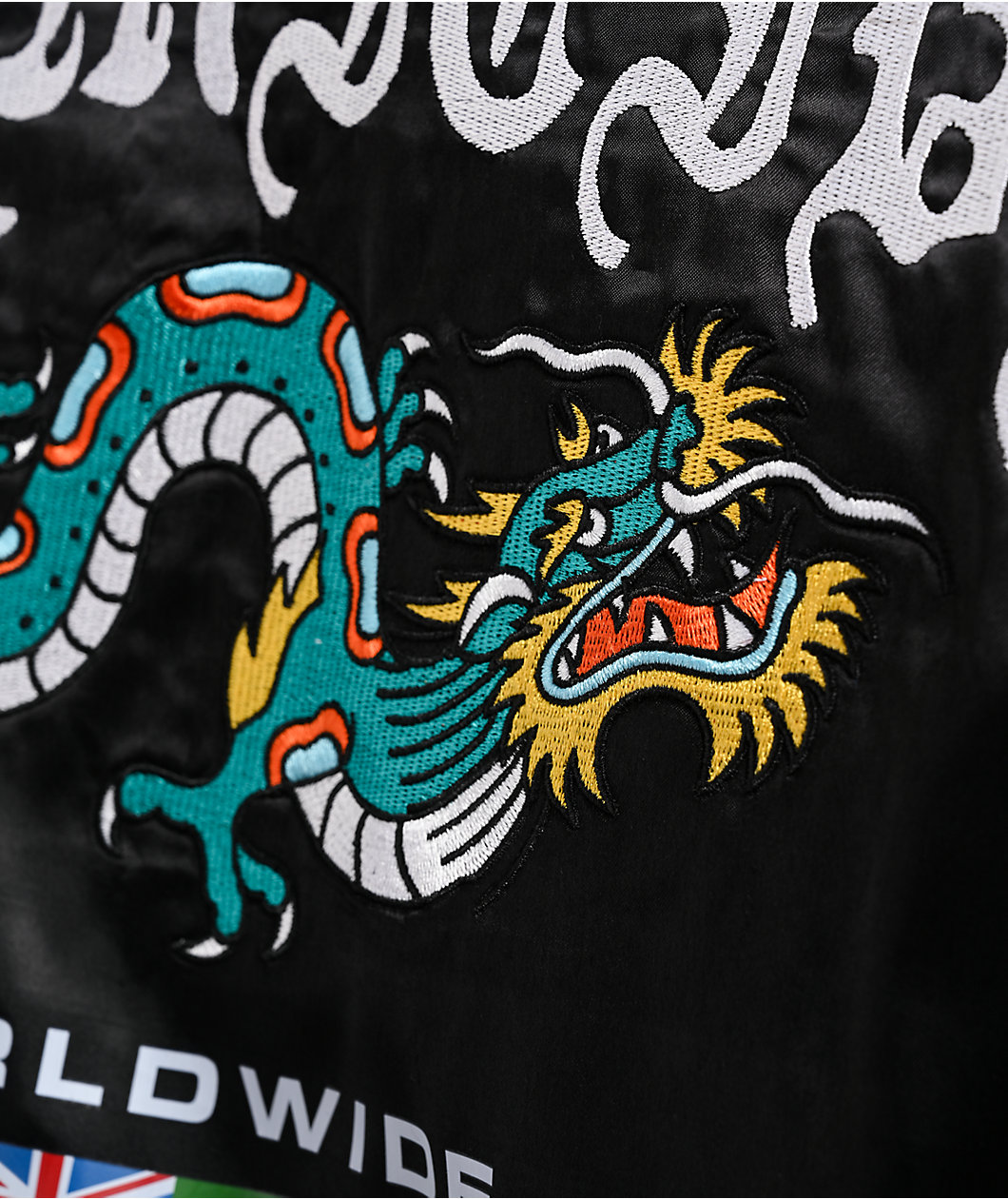 Primitive Capital Black Bomber Jacket