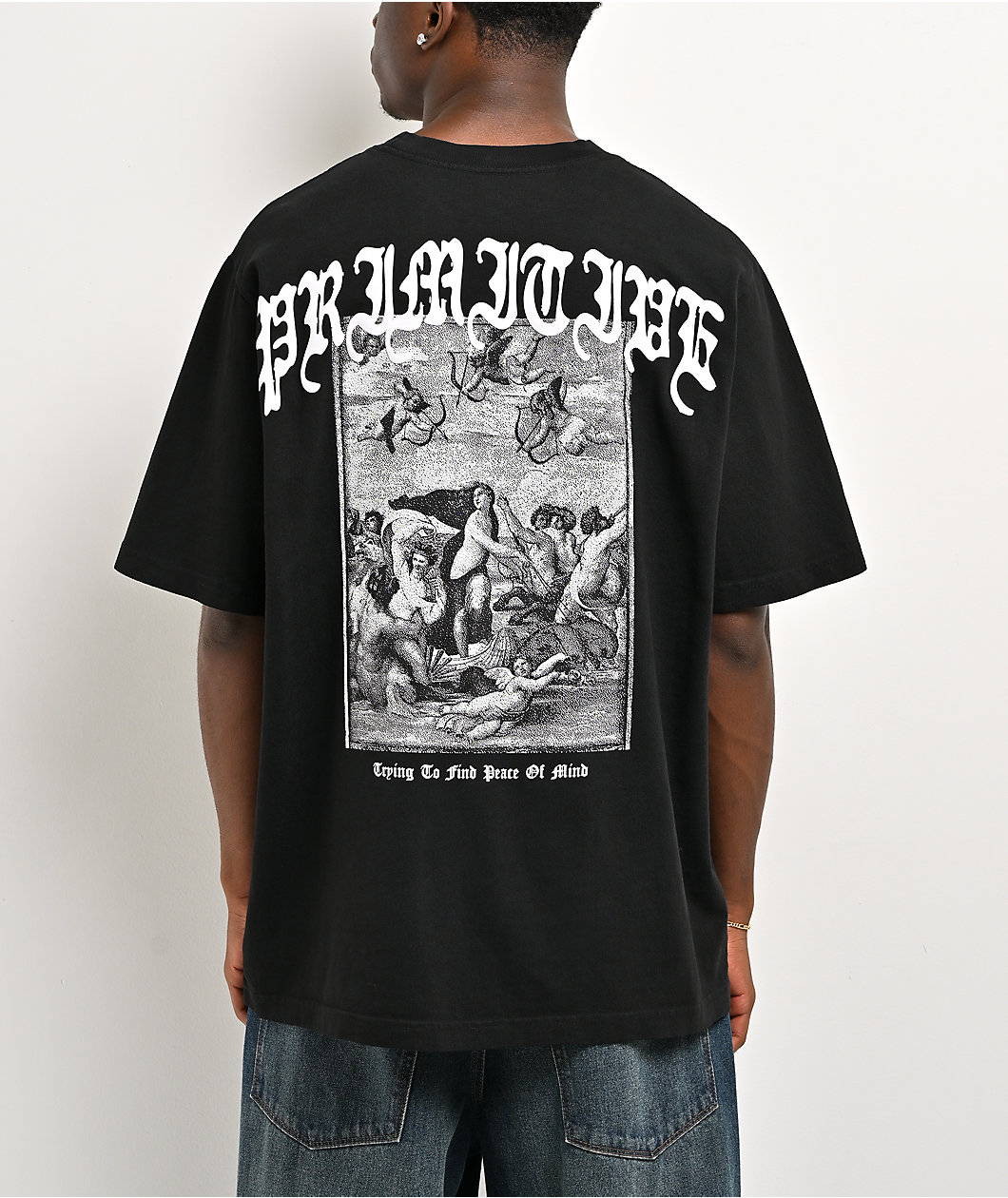 Primitive Century Black Heavyweight T-Shirt
