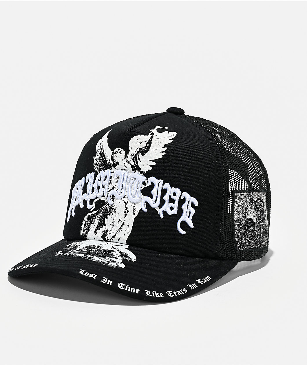 Primitive Century Black Trucker Hat