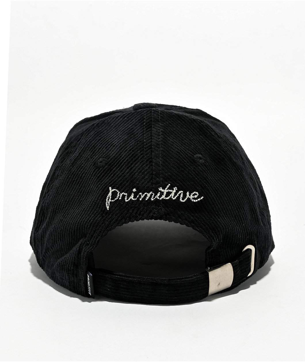 Primitive Dancer Black Corduroy Snapback Hat