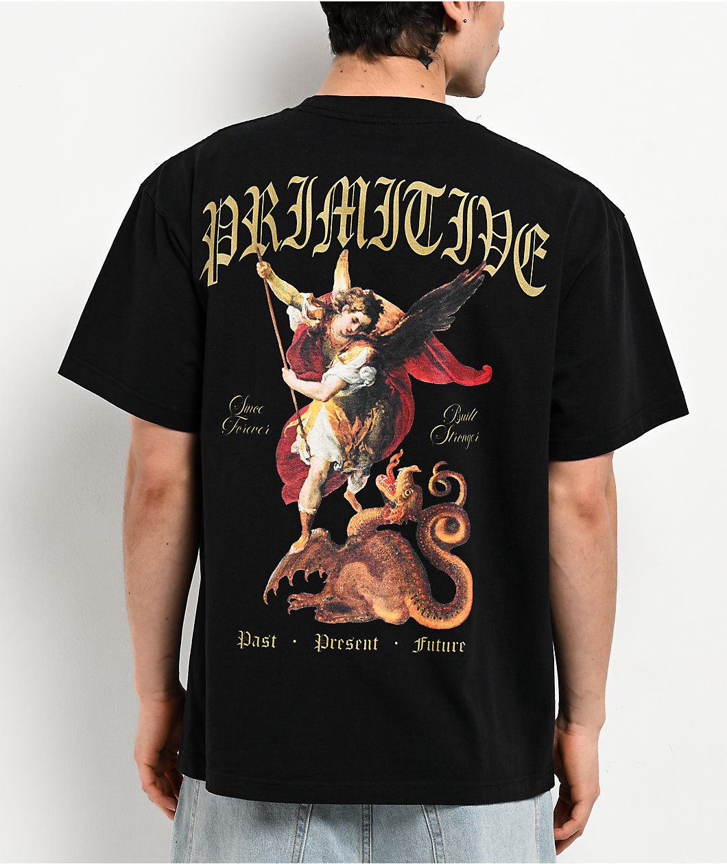 Primitive Defend Black T-Shirt