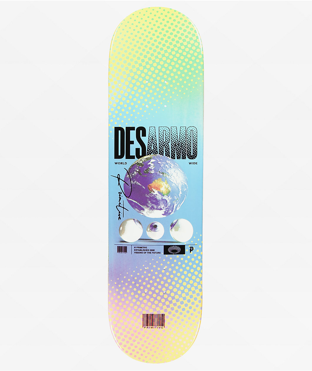 Primitive Desarmo Vision 8.38" Skateboard Deck