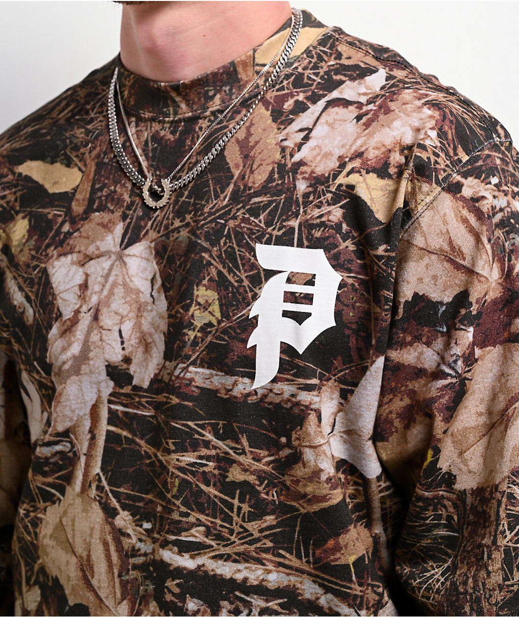 Primitive Dirty P Shaw Camo Heavyweight Long Sleeve T-Shirt