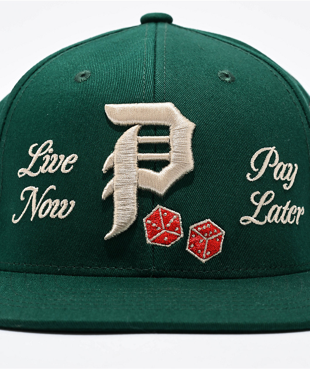 Primitive Double Up Green Snapback