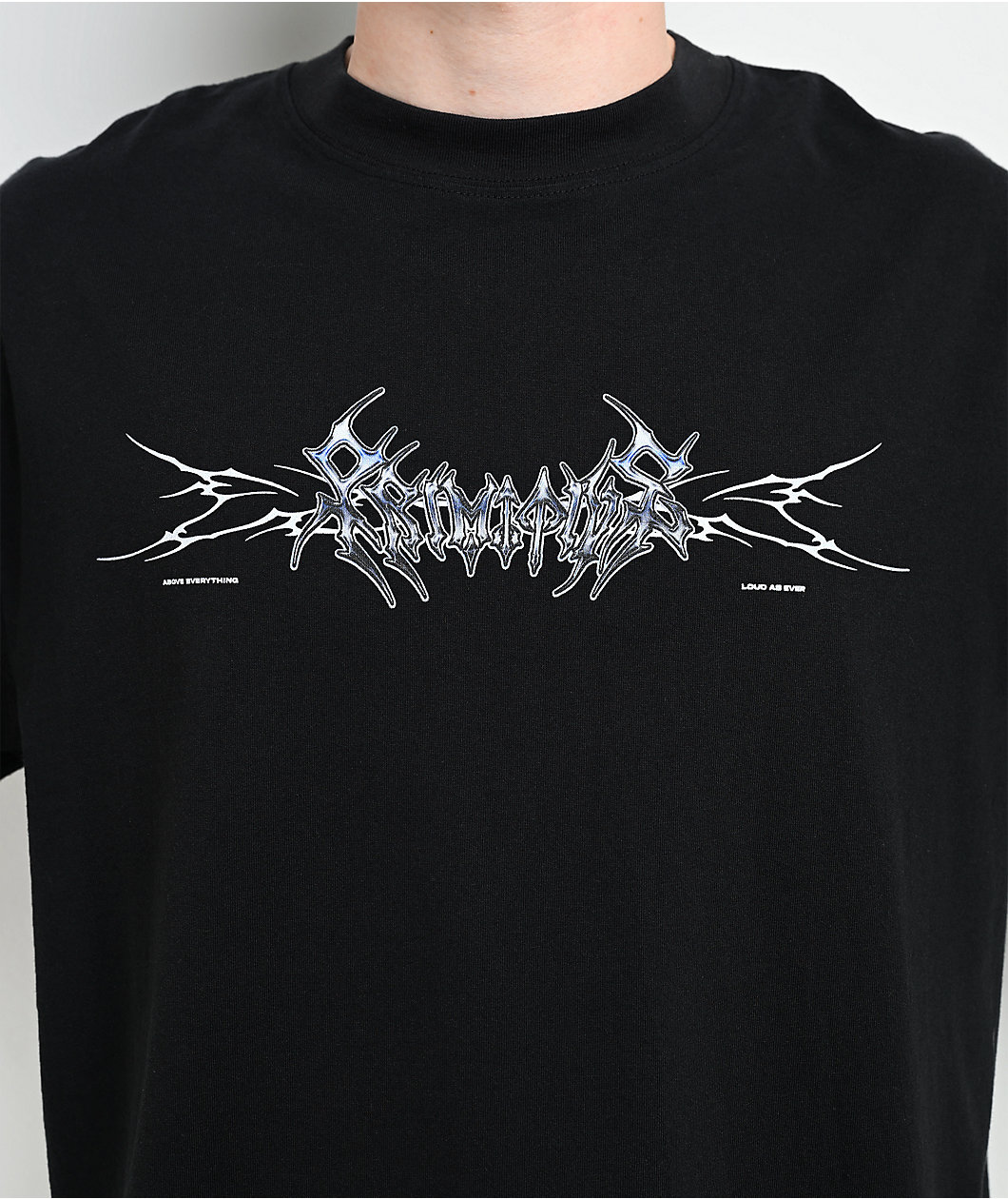 Primitive Energy Black Wash Heavyweight T-Shirt