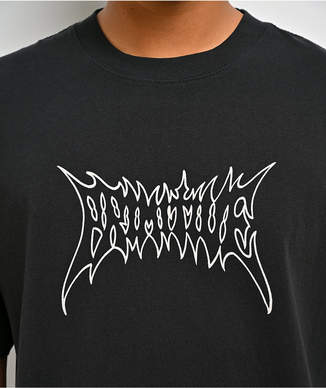 Primitive Funhouse Black Heavyweight T-Shirt