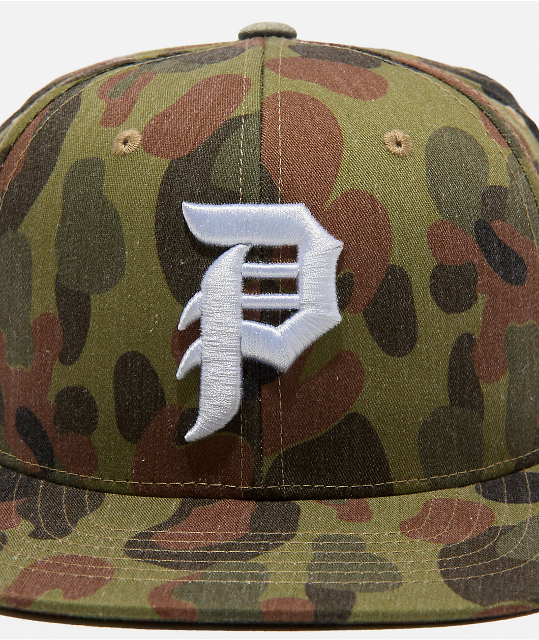Primitive Good Time Camo Snapback Hat