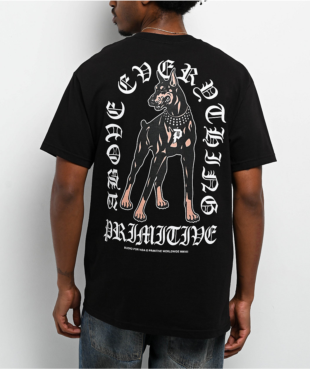 Primitive Guardian Black T-Shirt