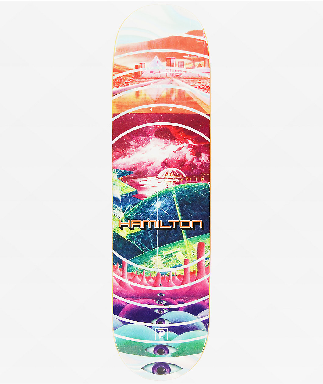 Primitive Hamilton Dimension 8.125" Skateboard Deck