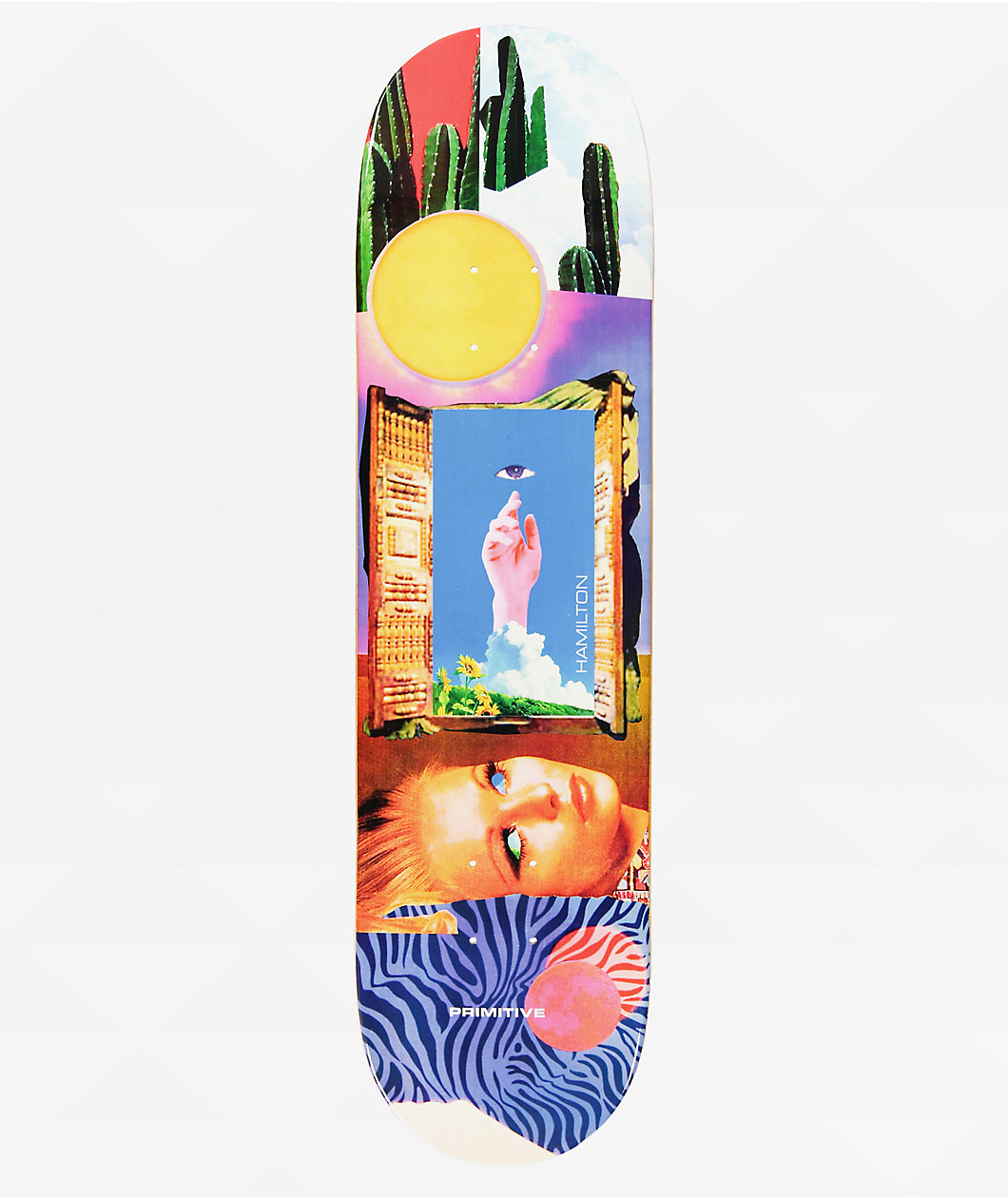 Primitive Hamilton Secret Garden 8.0" Skateboard Deck