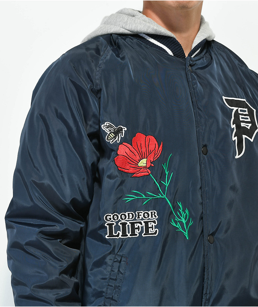 Primitive Keeper Twofer Varsity Jacket