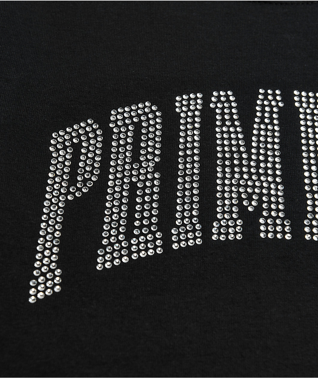 Primitive Kids Collegiate Rhinestone Black T-Shirt