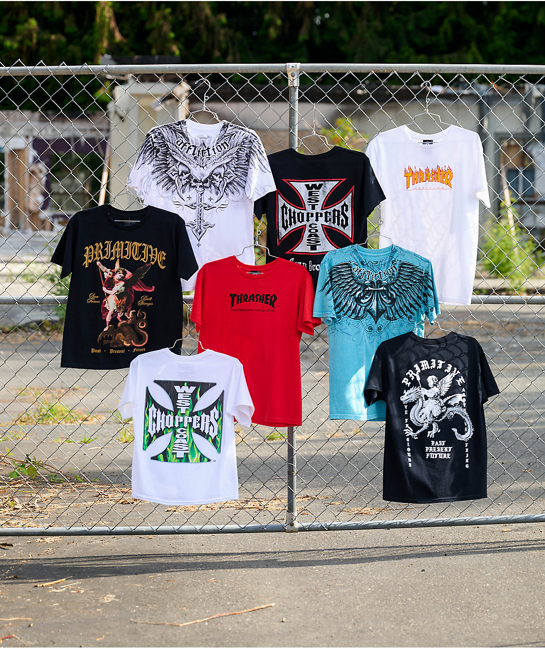 Primitive Kids Defend Black T-Shirt