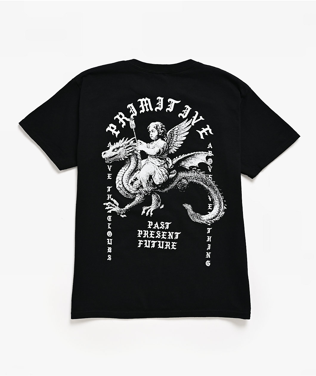 Primitive Kids Fantasy Black T-Shirt