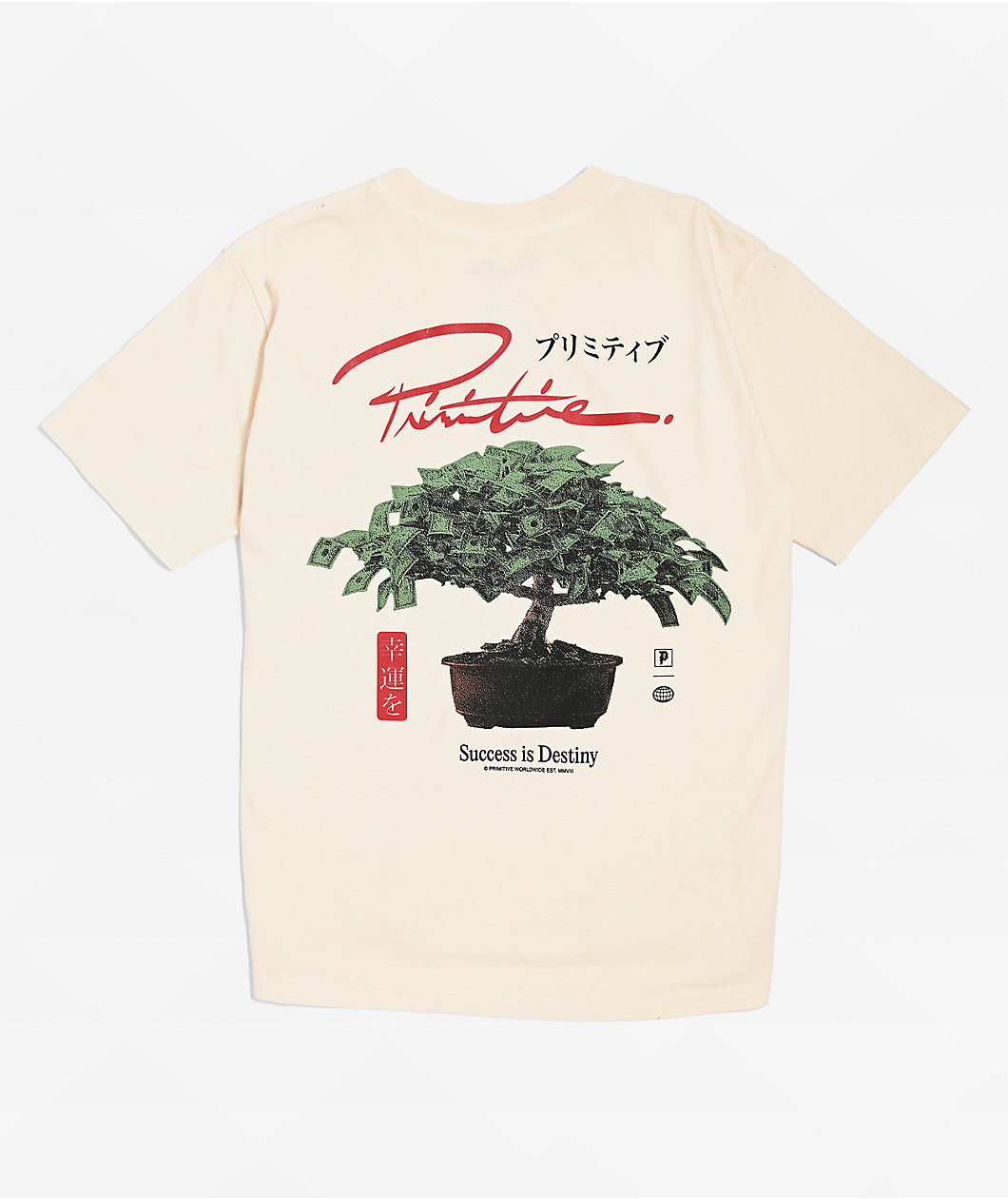 Primitive Kids Money Tree Natural Heavyweight T-Shirt