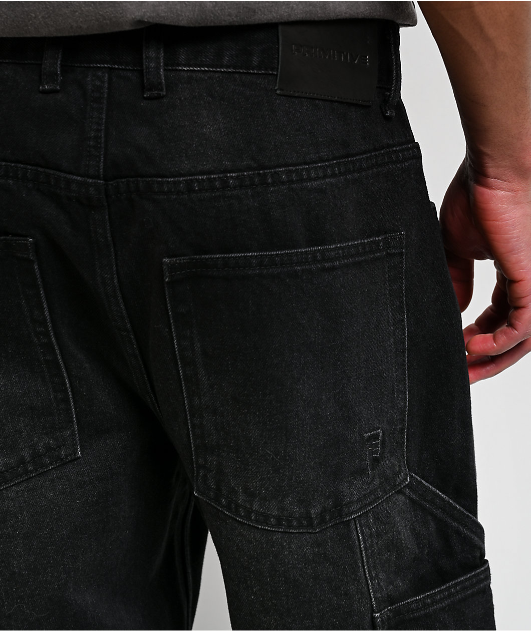 Primitive Kyoto Black Wash Carpenter Jeans
