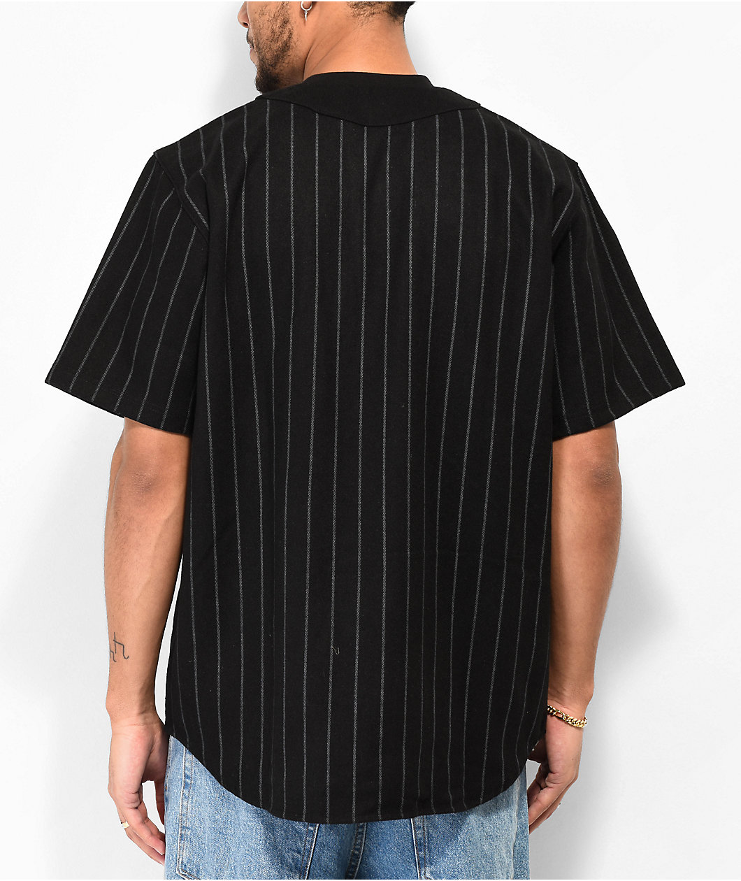 Primitive Legend Black Baseball Jersey