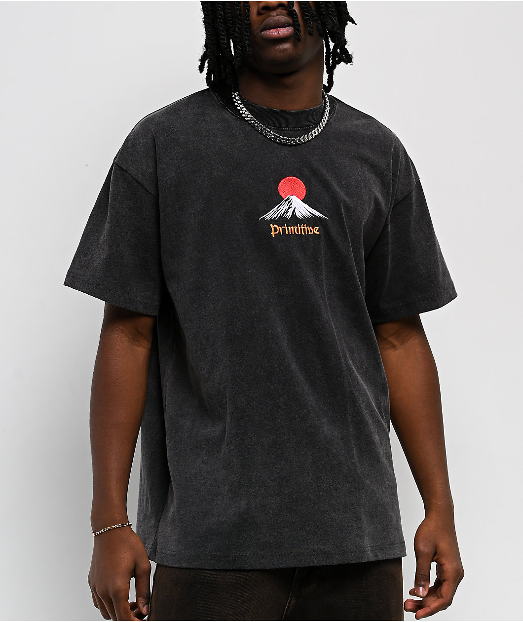 Primitive Meltdown Black Heavyweight T-Shirt