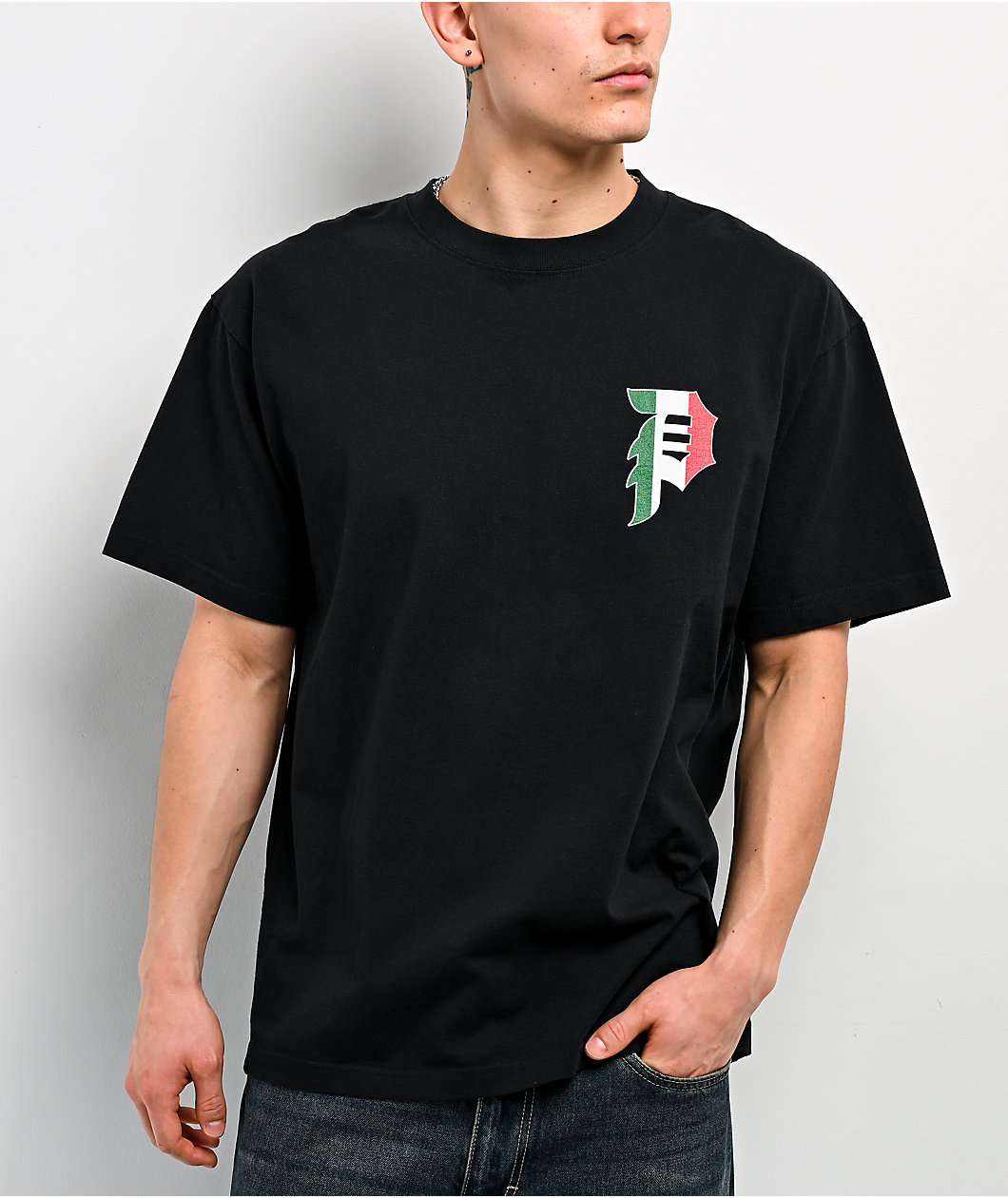 Primitive National Dirty P Black Heavyweight T-Shirt