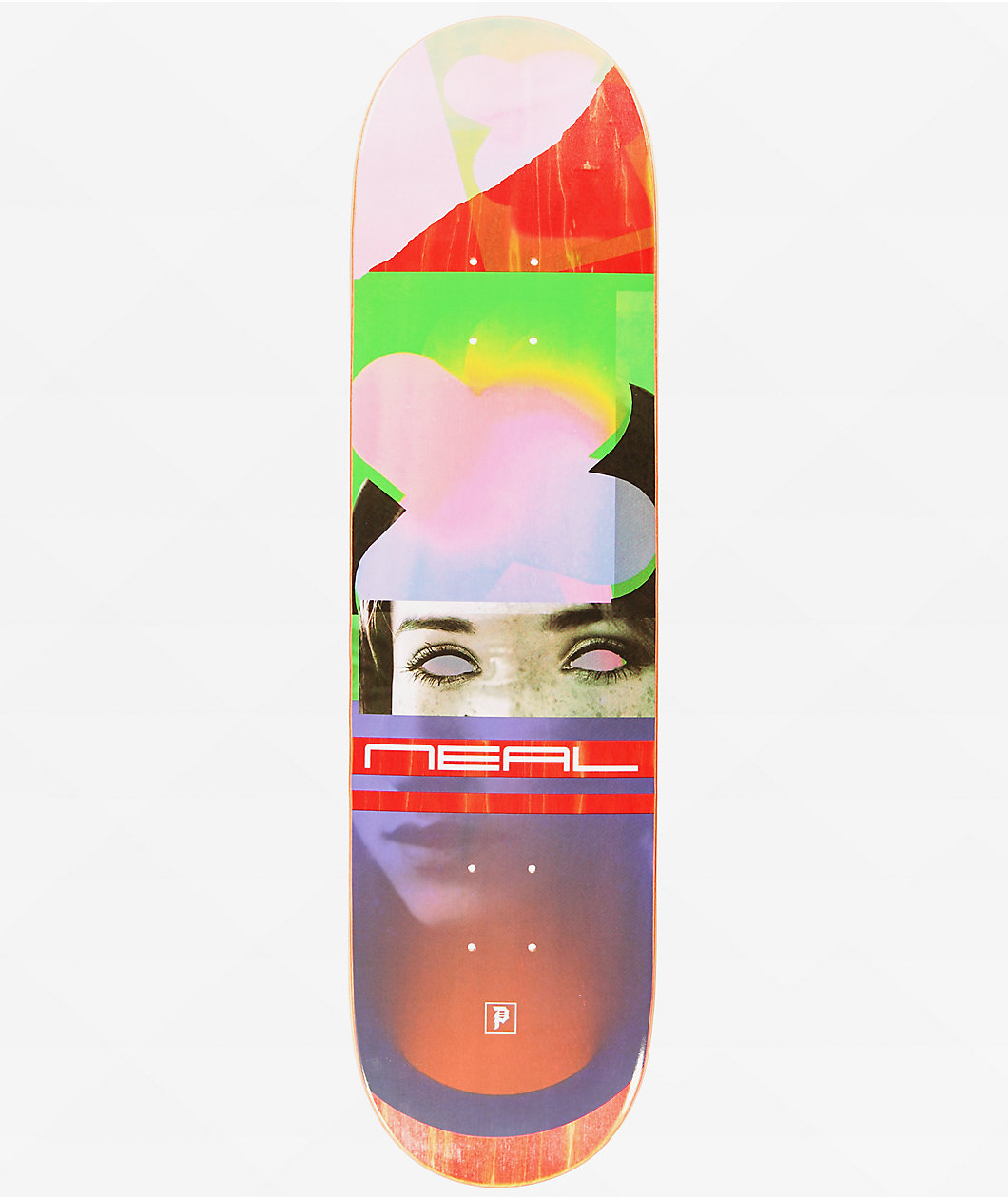 Primitive Neal Eyes 8.25" Skateboard Deck