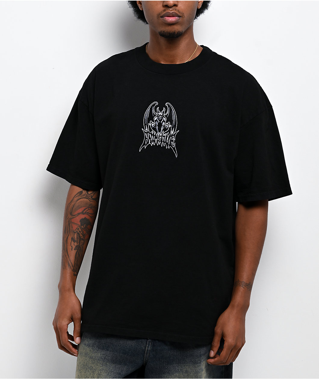 Primitive Nightwatch Black Heavyweight T-Shirt