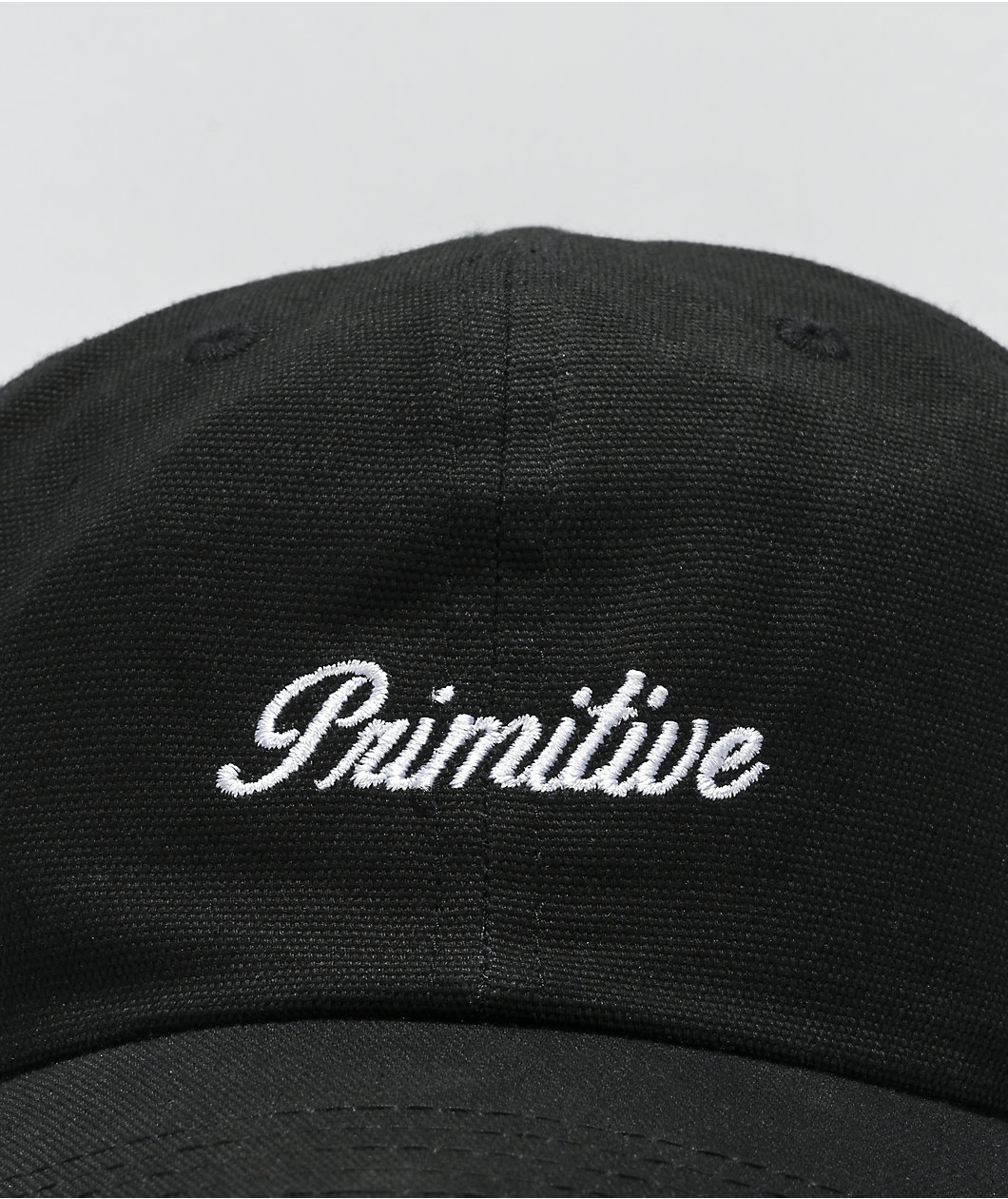 Primitive Noble Black Strapback Hat
