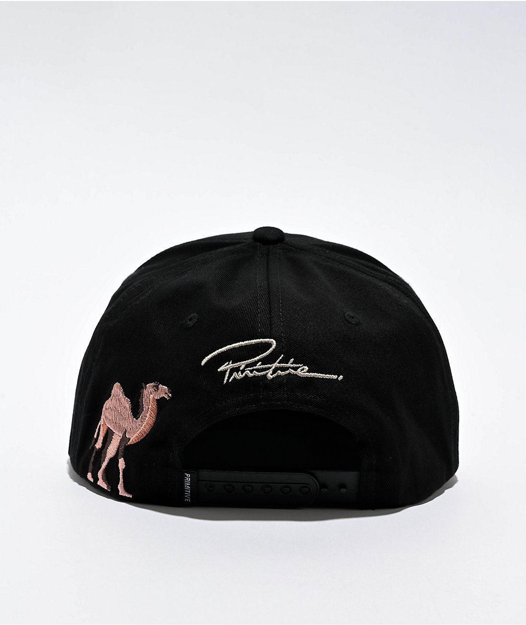 Primitive Passage Black Snapback Hat