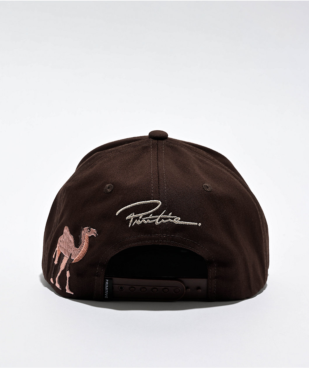 Primitive Passage Brown Snapback Hat